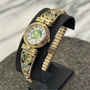 Elegant Gold and Silver Women's Watch